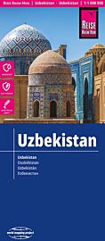 Reise-Know-How Maps - Carte de l'Ouzbékistan