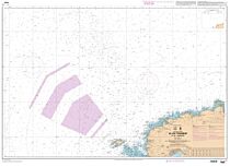 SHOM - Carte marine pliée - 6680L - De l'île d'Ouessant à l'île de Batz