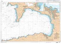 SHOM - Carte marine pliée - 7121L - Baie de Douarnenez