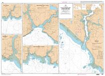 SHOM - Carte marine pliée - 7138L - Ports et mouillages en Bretagne Sud