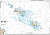 SHOM - Carte marine pliée - 7143L - Abords des Iles de Houat et de Hoëdic