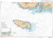 SHOM - Carte marine pliée 7139L - De la Pointe du Talut à la Pointe de Gâvres - Ile de Groix