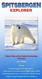 Ocean explorer map - Carte en anglais - Spitzberg (Svalbard)