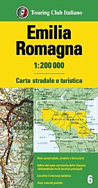 T.C.I (Touring Club Italien) - Carte d'Emilie Romagne