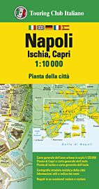 T.C.I (Touring Club Italien) - Plan de Naples, Ischia, Capri