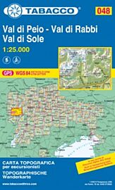 Tabacco - Carte de randonnées - 048 - Val di Peio - Val di Rabbi - Val di Sole