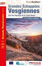 Topo-guide FFRandonnée - Réf.880 - Grandes Echappées Vosgiennes - Sur les chemins de la ligne bleue 
