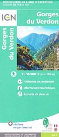 I.G.N - Carte - Collection Lieux d'exception - Gorges du Verdon