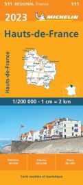 Michelin - Carte Régionale n°511 - Hauts-de-France - Edition 2023