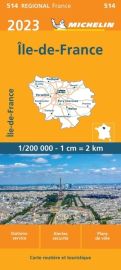 Michelin - Carte Régionale n°514 - Île-de-France - Edition 2023