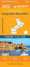 Michelin - Carte Régionale n°526 - Languedoc-Roussillon - Edition 2023