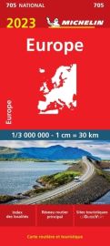 Michelin - Carte routière - Réf.705 - Europe - Edition 2023