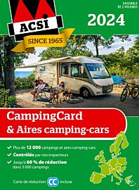 ACSI - Guide CampingCard ACSI 2024 et aires de camping-cars - En français - Europe