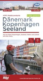 BVA & ADFC Verlag - Carte vélo indéchirable - Danemark n°3 - Région de Copenhague - île de Seeland