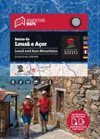 Adventure Maps - Carte de randonnées (Portugal) - Serras da Lousa e Açor (Carte des Montagnes Lousã et Açor - Villages du Schiste)