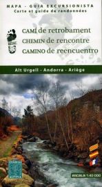 Alpina - Carte de randonnée - Chemin de rencontre - Alt Urgell - Andorre - Ariège