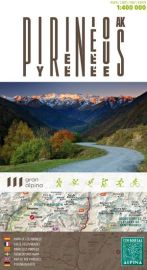 Alpina - Carte routière et touristique des Pyrénées
