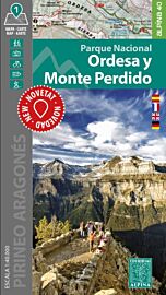 Alpina - Carte de randonnées - Parque nacional Ordesa y Monte Perdido (Ordesa et le Mont-Perdu)