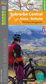 Editions Alpina - Carte de randonnées - Sobrarbe central (Ainsa, Boltana, Pireneo Aragones)