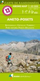 Rando éditions - Carte de randonnées au 1-50.000ème - n° 13 - Aneto - Posets (Bachimala, Cotiella, Turbon, Parc Postes Maladeta)