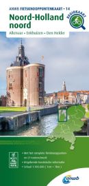 ANWB (cartes cyclistes des Pays-Bas) - N°14 - Nord Hollande - Alkmaar - Enkhuisen - Den Burg