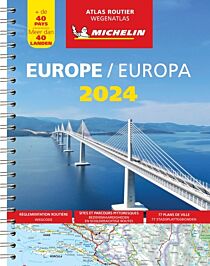 Michelin - Atlas routier à spirales - Europe - Edition 2024