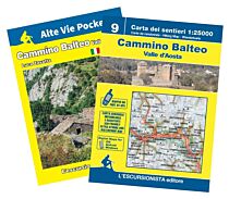 L'Escursionista - Carte de randonnées - Collection Alte Vie pocket - n°9 - Cammino Balteo, Valle d'Aosta (Val d'Aoste)