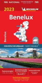 Michelin - Carte N°795 - Bénélux - Indéchirable - Edition 2023