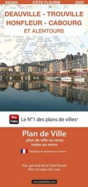 Blay Foldex - Plan de Ville - Deauville, Trouville, Honfleur, Cabourg
