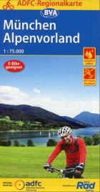 BVA & ADFC Verlag - Carte vélo indéchirable - München Alpenvorland 