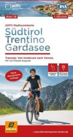 BVA Verlag - Carte indéchirable n°28 - Südtirol, Trentino, Gardase Transalp