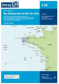 Imray Chart - Carte marine C36 - De l'île d'Ouessant au Raz de Sein
