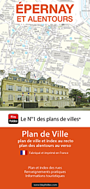 Blay Foldex - Plan de Ville - Epernay et ses alentours