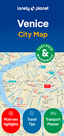 Lonely Planet - Plan de ville (en anglais) - Venice city map (Venise)