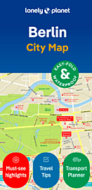 Lonely Planet - Plan de ville (en anglais) - Berlin city map