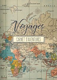 Aventura éditions - Carnet de voyage - Voyages, carnet d'aventures (pages blanches)