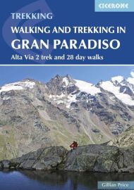 Cicerone - Guide de randonnées en anglais - Walking and Trekking in the Gran Paradiso (Parc du Grand Paradis en Italie)