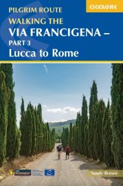 Editions Cicerone - Guide de randonnées (en anglais) - Via Francigena - Partie 3 - Lucca to Rome