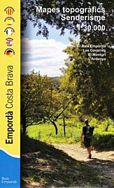 Editorial Piolet - Carte de randonnées - Baix Emporda - Costa Brava (Baix Emporda, les Gavarres, el Montgri, l'Ardenya)