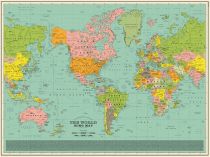 Dorothy - Carte Murale - World song map (Carte du Monde des titres de chansons)