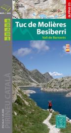 Editions Alpina - Carte de randonnées - Tuc de Molières - Besiberri - Vall de Barravés