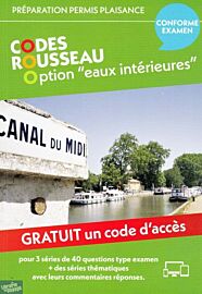 Editions Codes Rousseau - Guide - Code Permis Plaisance - Option Eaux Intérieures