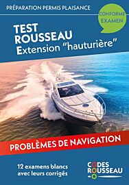 Editions Codes Rousseau - Guide - Test Permis Plaisance Extension Hauturière