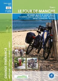 Editions Itinérance à vélo - Le Tour de la Manche -Tome 2 - De St Malo à St Malo