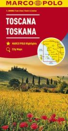 Editions MairDumont - Marco Polo - Carte routière de la Toscane