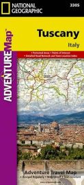Editions National Geographic - Carte de Toscane