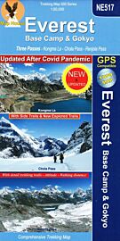 Editions Nepa Maps - Carte ref.NE517 - Everest - Base Camp & Gokyo - Three Passes - Kongma La - Chola Pass - Renjola Pass