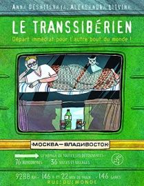 Editions Rue du Monde - Album jeunesse - Le transsibérien - Aleksandra Litvina et Anna Desnitskaya 