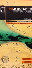 Editions Terrain Maps - Carte de l'ouest de la Crète au 1/100.000ème