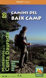 Editorial Piolet - Carte de randonnées - Camins del Baix Camp (Montagnes de la Costa Daurada)